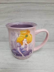 Rapunzel 'Big Adventures Big Dreams Big Hair' Princess Pink Mug Cup Disney Store - Picture 1 of 4