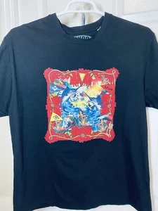 AKOO Men's Urban Streetwear X-LARGE Black Graphic T-Shirt Be A KING OF ONESELF - Picture 1 of 9