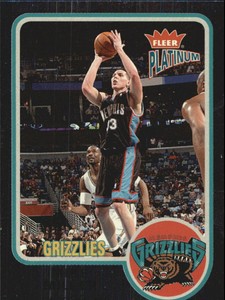 2002-03 Fleer Platinum Finish Orlando Magic Basketball Card #68 Mike Miller /100