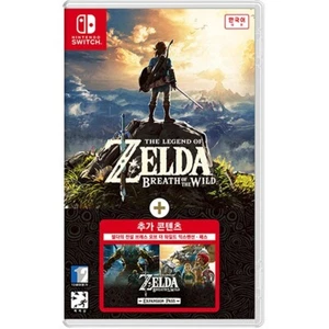 Switch The Legend of Zelda Breath of the Wild + Expansion Pass Korean English - Picture 1 of 4