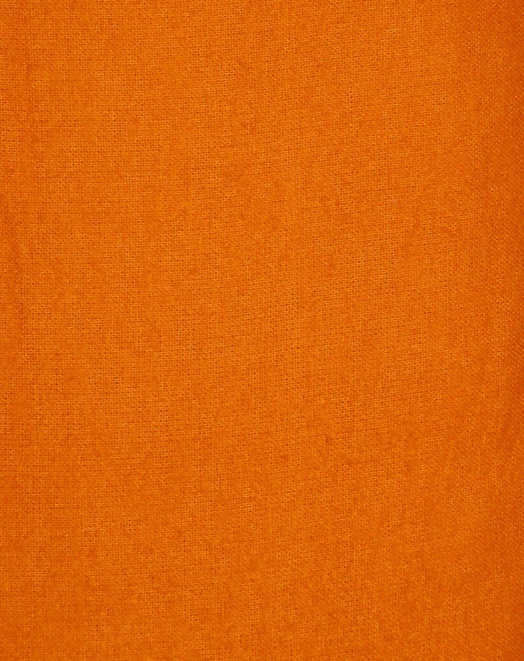 Tecido FLANELA 1,7 jardas colheita outono abóbora sólida laranja algodão macio flanela - Imagem 1 de 1
