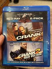 Crank/Crank 2: High Voltage (Blu-ray Disc, 2010, 2-Disc Set, Canadian)
