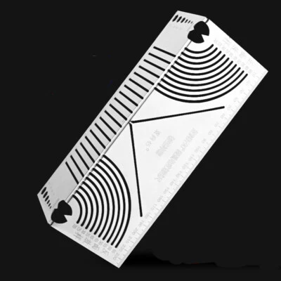 Precision Angle And Arc Marking Tool Square Tube And Square Steel 90 ° Ruler XY - Image 1 of 4