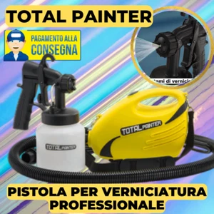 TOTAL PAINTER 900W pistola a spruzzo per imbiancare recensioni elettrica vernice - Foto 1 di 13