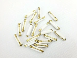 Volkswagen 20pc Ceramic/Bakelite 8amp White Torpedo Bullet Fuse Kit NLA Rare NOS - Picture 1 of 1