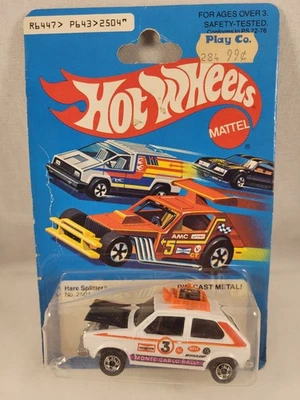 1979 HOT WHEELS BLUE CARD HARE SPLITTER #2504 BW WHITE MOC W/PROTECT PAC - Image 1 of 4