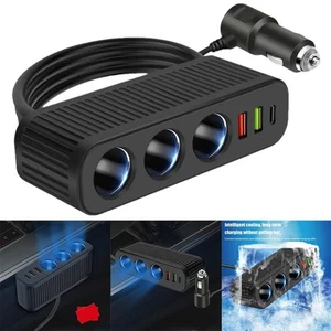Adaptateur Chargeur Voiture avec 3 Ports PD et pour Solution de Charge Rapide QC - Photo 1 sur 12