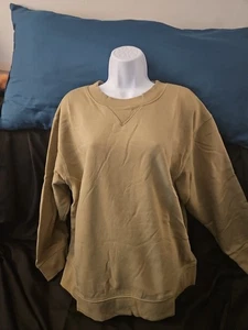 NWT UNIVERSAL THREADS OLIVE COLORED SWEATSHIRT FOR WOMEN SIZE 2 XL - Picture 1 of 13