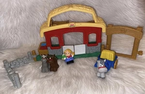 Fisher Price Little People 2003 vintage animales suena granja estable funciona - Imagen 1 de 9