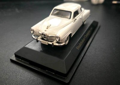 Studebaker Champion 1950 Starlight Coupe White Die Cast Car 1/43 Bullet Nose - Image 1 of 4