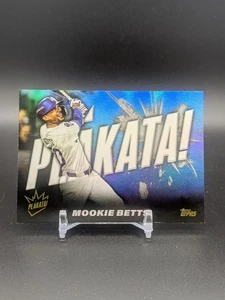 Mookie Betts 2025 Topps Plakata Case Hit Insert #PLAK-37 - Picture 1 of 2