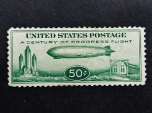 nystamps US Air Mail Stamp # C18 Mint OG H        S26x3546 - Picture 1 of 2