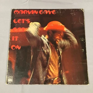 Marvin Gaye - Let's Get It On - Tamla T329V1 1973 VG-  Vinyl Album Motown Record - Picture 1 of 22