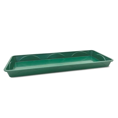 Windowsill Watering Tray 55cm Plant Pot Saucer Drip Water Seed Trays Qty = 2 - Image 1 of 4