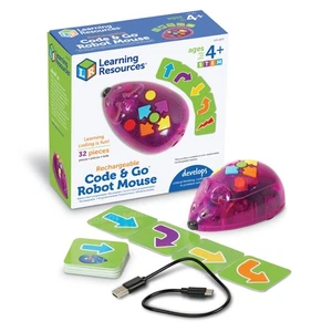 Learning Resources Rechargeable Code & Go Robot Mouse, STEM, Ages 4+ - Picture 1 of 1