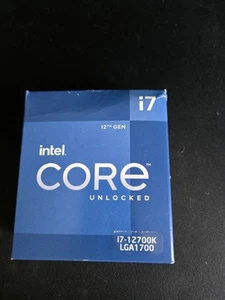 Processeur Intel Core I7-12700K 3,6 GHz 12 cœurs LGA 1700 - Photo 1/6