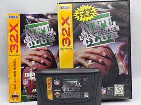 NFL Quarterback Club (Sega 32X, 1995) Complete CIB