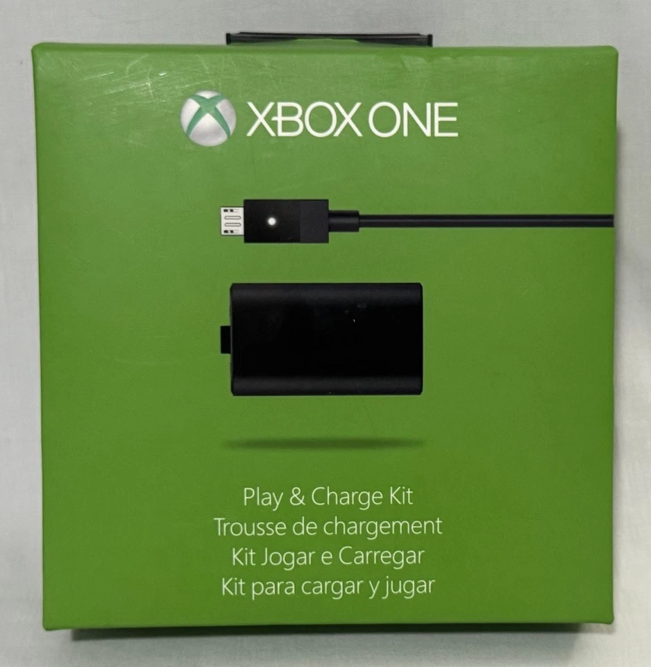 Microsoft Official Xbox One Play Charge Kit Mini USB Brand NEW Factory Sealed - Image 1 of 4