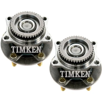 SET-TMHA590143 Timken Juego de 2 Ruedas Bujes de Rueda Traseros Lado del Conductor y Pasajero Foto 1 de 4