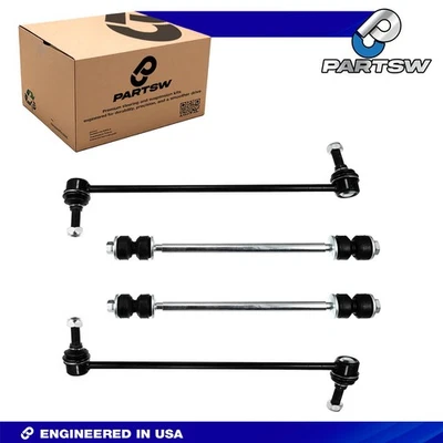 Kit de eslabones de barra estabilizadora delantera trasera PartsW Chevrolet Traverse Buick Enclave 4 piezas Foto 1 de 4