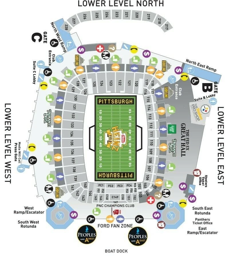 TWO ( 2 ) CENTER SIDELINE Tickets Dolphins Steelers Mon Dec 15 12/15  SEC 509  - Image 1 of 1