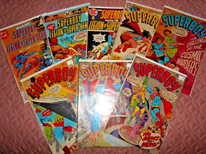 SUPERBOY COMICS LOT(8) AVE VG-FN NEAL ADAMS COVERS 1967-1-77 - Picture 1 of 3
