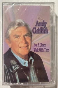 Andy Griffith- Just A Closer Walk With Thee- 1997 Cassette Sony Music USA Gospel - Picture 1 of 2