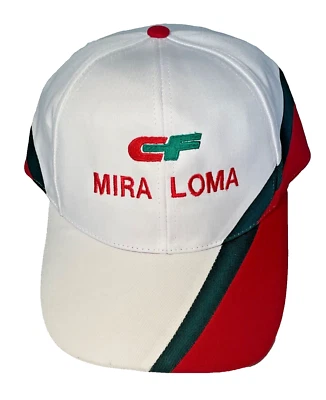 Consolidated Freightways, sombrero de camionero CF, MIRA LOMA, CA rayas de carreras Foto 1 de 4