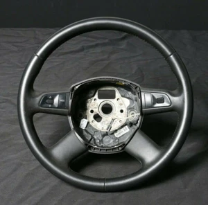 8K0419091 Leder Lenkrad Multifunktion steering wheel Schwarz black Audi A4 8K -3 - Bild 1 von 10