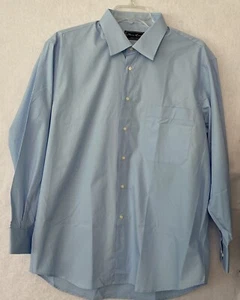 Mario Rossini Men’s Shirt*Sz 18x35*Chest 50”*Made In Italy*Blue*New W/O Tags - Picture 1 of 7