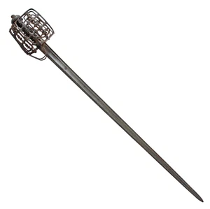 Scottish Officers "Pinch Of Snuff" Basket Sword - Picture 1 of 13