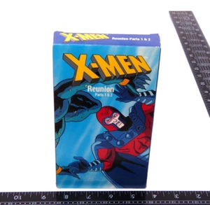 Fox Kids Marvel X-Men Reunion Parts 1 & 2 VHS Cassette Video Tape VCR - Picture 1 of 5