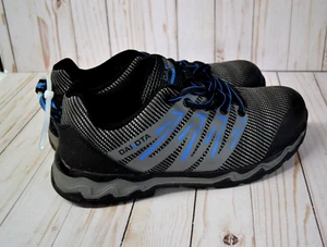 DAKOTA Men's Mid-Cut Aluminum Toe Steel Plate 301536 Work Boots Black Size 9.5 - Picture 1 of 5