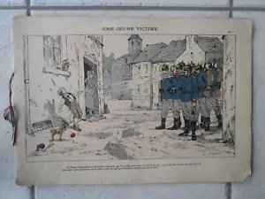 ALBUM de 12 images de la GRANDE GUERRE, 1916. - Foto 1 di 9