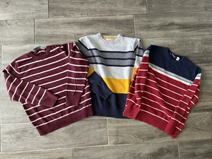 Children's Place/Cat and Jack Boys Sweater Lot of 3 Sweaters Size 7/8 - Picture 1 of 4