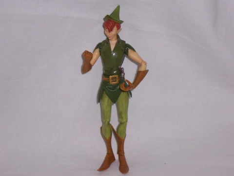 Disney Store Exclusive Peter Pan Articulated Deluxe 7" Figure Disney Hero Loose Cover