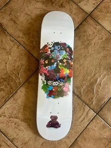 Stofftier Bär Totenkopf Speed Demons Skateboard Deck 8.0 - Bild 1 von 4