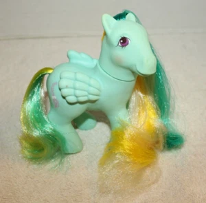 Vintage My Little Pony Braided Beauty Brush 'n Grow Ponies 1985 MLP G1 - Picture 1 of 10