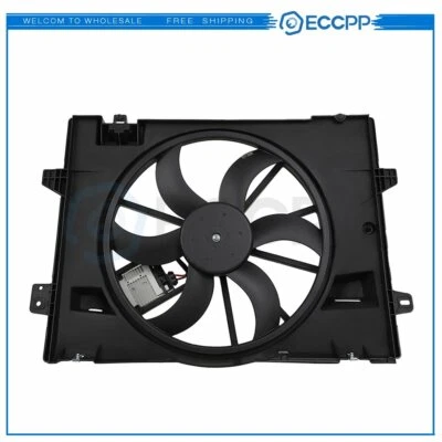 Radiator Cooling Fan Assembly For 2006 2007 2008 2009-2011 Lincoln Town Car - Image 1 of 4