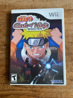 Naruto: Clash of Ninja Revolution (Nintendo Wii, 2007) Complete Tested 15 - Image 1 of 4