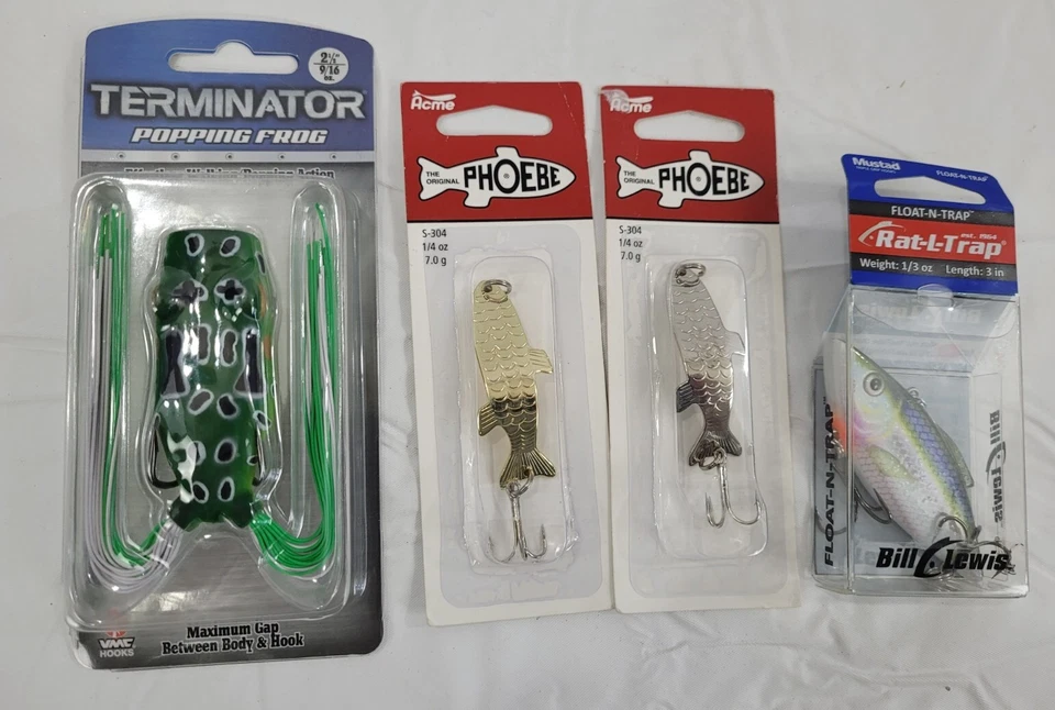 Rat-L-Trap Floating Lipless Crankbait 1/3oz FR260 Blue Shiner Fishing Lure