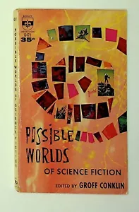 Possible Worlds of Science Fiction edited Groff Conklin 1960 Berkley Paperback - Imagen 1 de 3