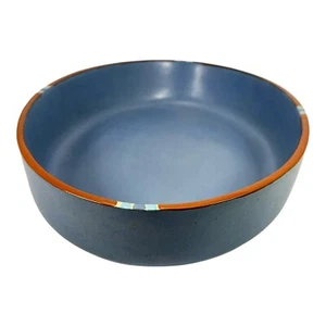 Dansk MESA Mesa Blue Bowl Oval Serving Baking Large 15.25" x 10" Portugal READ - Picture 1 of 12