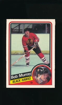 1984-85 OPC #41 Bob Murray * Defense * Chicago Black Hawks * NM * - Image 1 of 2