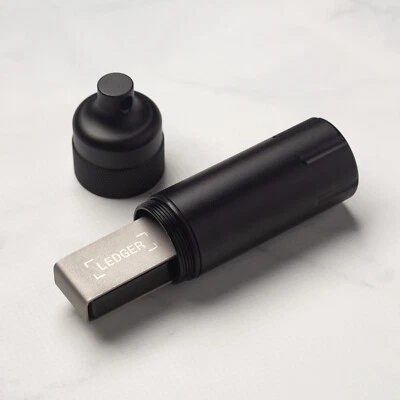 CRYPTO TECH Protective Crypto Storage Capsule for Ledger Nano Cryptocurrency Hardware Wallet