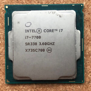 Intel Core i7-7700 3.60GHz 4-Cores SR338 Socket 1151