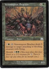 Venomspout Brackus *PLAYSET* Magic MtG x4 Onslaught MP