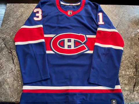 Carey Price Montreal Canadiens RR 1.0 Adidas Jersey Size 50 HAND STITCHED Cover