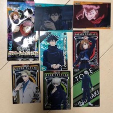 Jujutsu Kaisen anime  Clear Card Collection Megumi Fushiguro Yuji Kojo Kento Nan