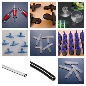 Aquarium 4mm Accessories air stone, one way valve, 4mm air line and more - Picture 1 of 2